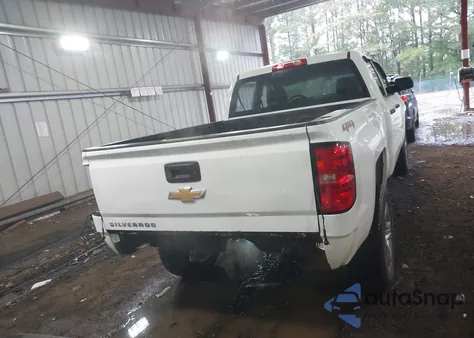 2017 Chevrolet Silverado 1500 Custom из США, поврежденный, VIN 1GCVKPEC8HZ201079